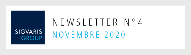 SIGVARIS GROUP - Newsletter numero 4 - Novembre 2020